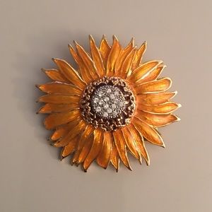 Happy & Bright Sunflower Pin